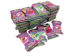 Lot of (108) Sealed Pokemon TCG Fusion Strike Sleeved Booster Packs - Image 1