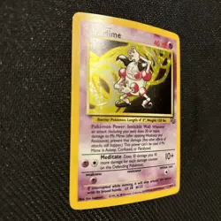 Pokemon TCG Mr. Mime Jungle 6/64 Holo Unlimited Holo Rare - Image 2