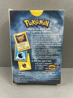 Pokemon TCG Thunderstorm Theme Deck - Box Only - Image 3