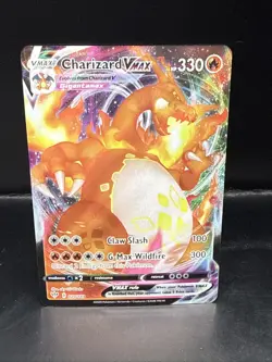 Pokemon TCG Charizard VMAX Darkness Ablaze 020/189 Holo Ultra Rare - Image 2
