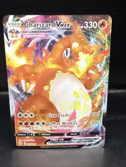 Pokemon TCG Charizard VMAX Darkness Ablaze 020/189 Holo Ultra Rare - Image 3