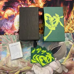 Pokemon 2015 TCG Celestial Storm Rayquaza ETB *EMPTY* with accessories - Image 2