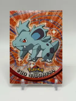Nidorina #30 Blue Label 1st Print - 1999 Pokemon Topps TV Light Play H1 - Image 1