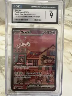 Pokemon Mewtwo 151 Ultra-Premium Collection 2023 CGC 9 - Image 1