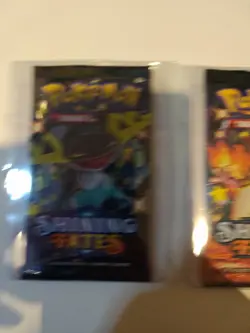 Pokemon Shining Fates Factory Sealed Art Set 4 Booster Packs - Image 2