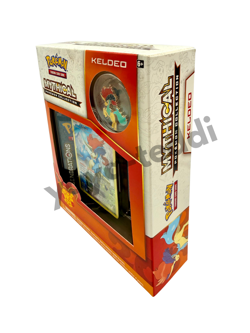 POKEMON 2016 XY GENERATION KELDEO MYTHICAL PIN COLLECTION BOX FACTORY SEALED NEW - Image 2