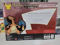 Pokemon Celebrations Lance's Charizard V Sealed Box 25th Anniversary - Image 2