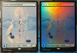MTG Secret Lair Snow-Covered Island #1474 SLD Paradise Frost [UPick Foil/Reg] - Image 1