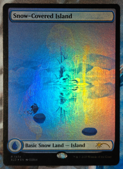 MTG Secret Lair Snow-Covered Island #1474 SLD Paradise Frost [UPick Foil/Reg] - Image 2