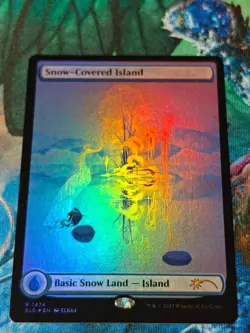 MTG Secret Lair Snow-Covered Island #1474 SLD Paradise Frost [UPick Foil/Reg] - Image 3