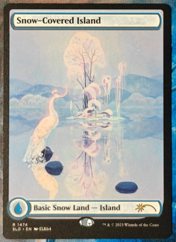 MTG Secret Lair Snow-Covered Island #1474 SLD Paradise Frost [UPick Foil/Reg] - Image 4