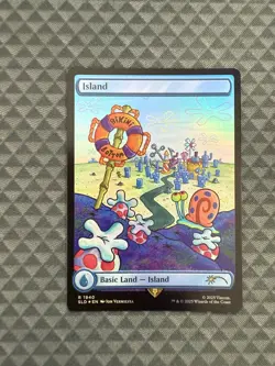 MTG Island #1940 Rainbow Foil Rare Secret Lair Drop Series (SLD) - Image 1
