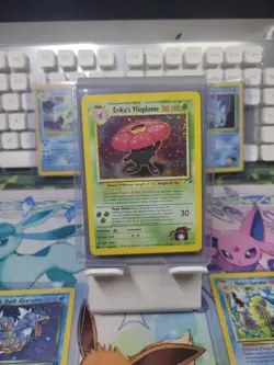 Pokemon TCG Cards Erika's Vileplume 5/132 Gym Heroes Holo Rare EXC - Image 1