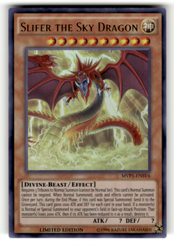 Slifer the Sky Dragon MVP1-EN057 Ultra Rare The Dark Side of Dimensions Movie P - Image 1