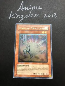 USA Seller Yugioh Herald Of Purple Light EOJ-EN019 Ultimate Rare 1st Edition VLP - Image 1