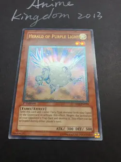 USA Seller Yugioh Herald Of Purple Light EOJ-EN019 Ultimate Rare 1st Edition VLP - Image 2