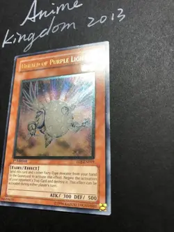 USA Seller Yugioh Herald Of Purple Light EOJ-EN019 Ultimate Rare 1st Edition VLP - Image 3