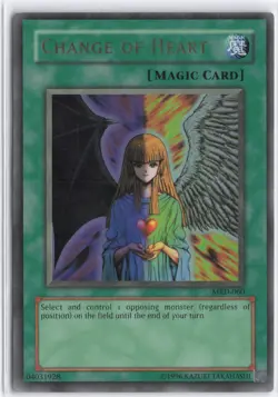 Yugioh - Change of Heart MRD-060 Unlimited - Metal Raiders - Image 1