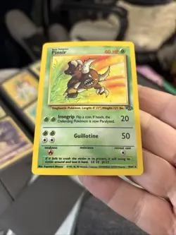 Pokemon TCG Pinsir Jungle 9/64 Holo Unlimited Rare LP MP E294 - Image 1