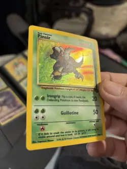 Pokemon TCG Pinsir Jungle 9/64 Holo Unlimited Rare LP MP E294 - Image 2