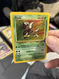Pokemon TCG Pinsir Jungle 9/64 Holo Unlimited Rare LP MP E294 - Image 3