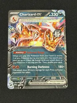 Charizard ex Promo Holo SV: Scarlet & Violet Card 196 NM Pokemon TCG SVP - Image 1
