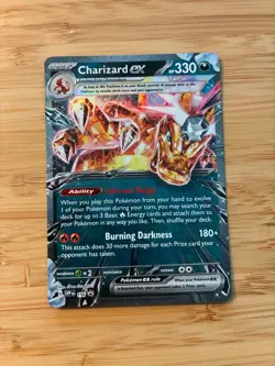 Charizard ex Promo Holo SV: Scarlet & Violet Card 196 NM Pokemon TCG SVP - Image 1