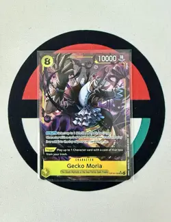One Piece The Azure Sea’s Seven Gecko Moria OP14-104 Alt Art ENGLISH CCG - Image 1