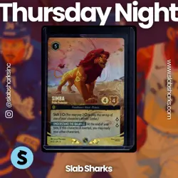 2025 DISNEY LORCANA EN #4/C2 SIMBA - PRIDE PROTECTOR FOIL PROMO TOP 64 DLC - Image 1