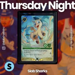 2025 DISNEY LORCANA #1/C2-EN-9 PEGASUS GIFT FOR HERCULES FOIL PROMO DLC - Image 1