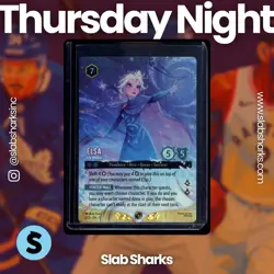 2025 DISNEY LORCANA #2/C2-EN-7 ELSA ICE MAKER FOIL PROMO TOP 32 DLC - Image 1