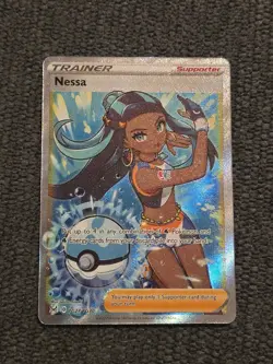 Nessa TG27/TG30 Swsh11: Pokemon Lost Origin Trainer Gallery Full Art Holo - Image 1