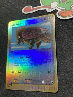 81/100 SPEAROW Reverse Holo Common E-Reader Pokemon TCG EX SANDSTORM - Image 4