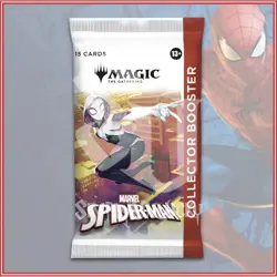 MAGIC THE GATHERING MARVEL'S SPIDER-MAN Collector Booster Pack Factory Sealed - Image 1