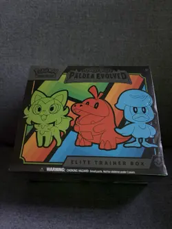 Pokemon TCG Scarlet & Violet Paldea Evolved Elite Trainer Box (ETB) Sealed - Image 1