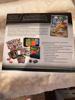 Pokemon TCG Paldea Evolved Elite Trainer Box Sealed ***Tear In The Wrapper ETB - Image 4