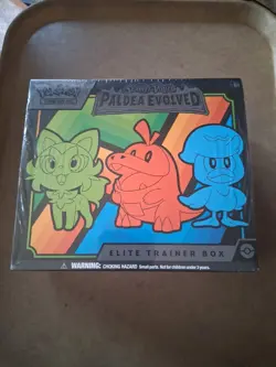 Pokemon TCG Scarlet & Violet Paldea Evolved Elite Trainer Box SEALED ETB - Image 1