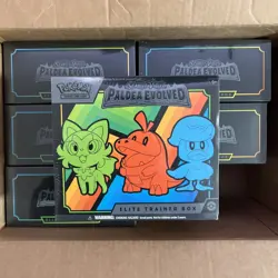 Pokemon TCG Paldea Evolved Elite Trainer Box ETB BRAND NEW FACTORY SEALED - Image 1
