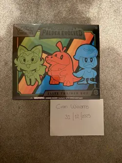 Pokemon TCG Paldea Evolved ETB Elite Trainer Box New and Sealed - Image 1