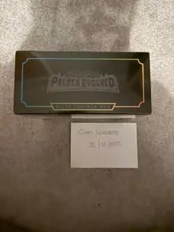 Pokemon TCG Paldea Evolved ETB Elite Trainer Box New and Sealed - Image 3