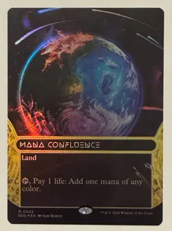 Mana Confluence Borderless Foil (0025) - Edge of Eternities: Stellar Sights MTG - Image 1