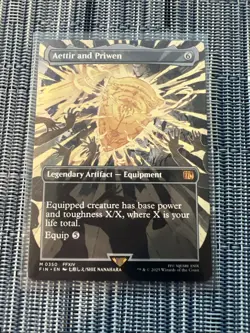 Aettir and Priwen - Borderless - Final Fantasy - Non-Foil - NM - MTG - Image 1