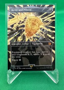 Aettir and Priwen (Non-foil) [Borderless] Final Fantasy 0350 Mythic MTG - Image 1