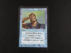 Psionic Blast MP [Alpha Edition] Mtg Magic Free Tracking! - Image 1