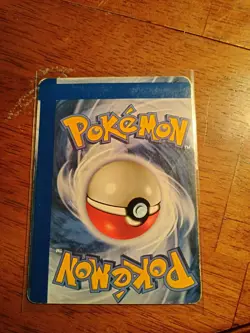 Miscut Pokemon Card Water Energy Base Set #102 - Image 1