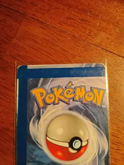 Miscut Pokemon Card Water Energy Base Set #102 - Image 5