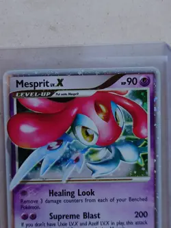 Vintage Pokemon Card Mesprit LV. X Holo Legends Awakened 2008 143/146 - NM - Image 4