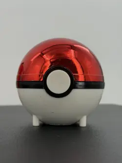 1999 Burger King Pokemon 23K Gold-Plated Trading Card #61 Poliwhirl + Pokeball - Image 2