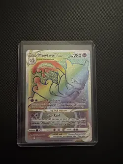 Pokemon TCG Mewtwo VSTAR Holo Ultra Rare Card 079/078 NM Condition - Image 1