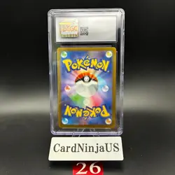 CGC GEM MINT 10 N's Zekrom AR 210/193 M2a MEGA Dream ex Pokemon Card Japanese 26 - Image 2